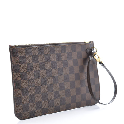 Louis Vuitton Damier Ebene Neverfull MM GM Pochette 3 of 13
