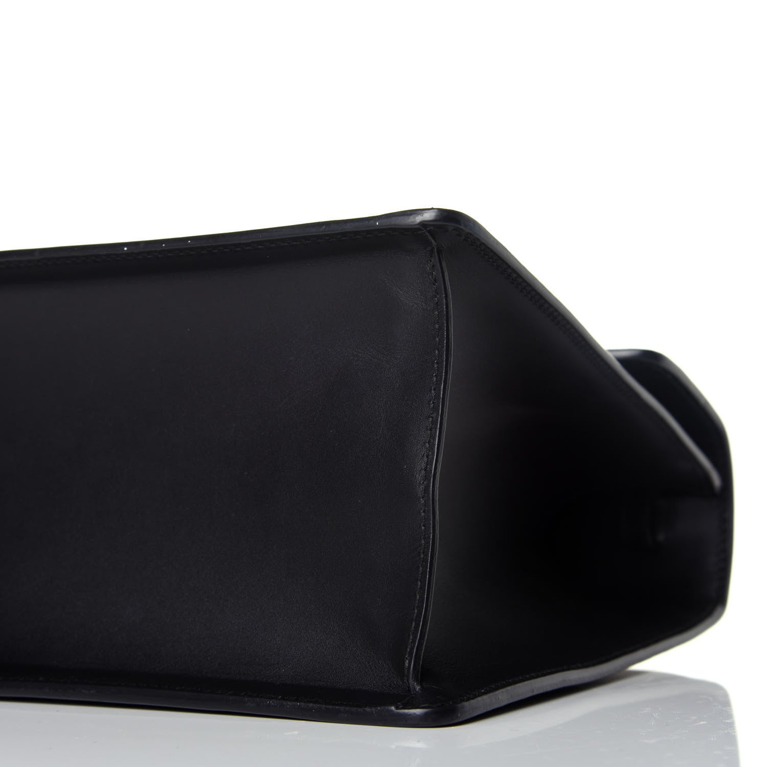 Gucci Calfskin Medium Sylvie Top Handle Bag Black 10 of 10