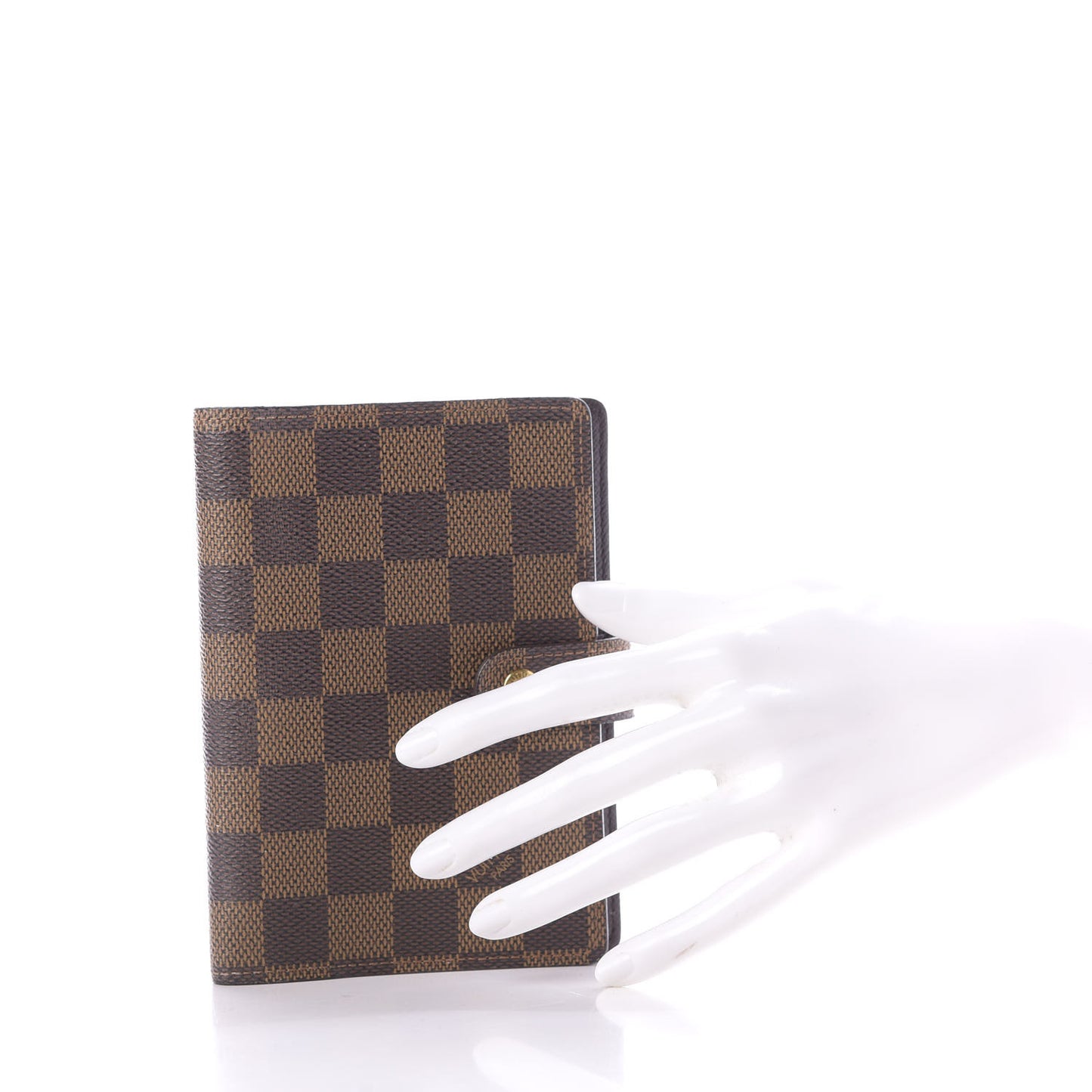 Damier Ebene Small Ring Agenda Cover