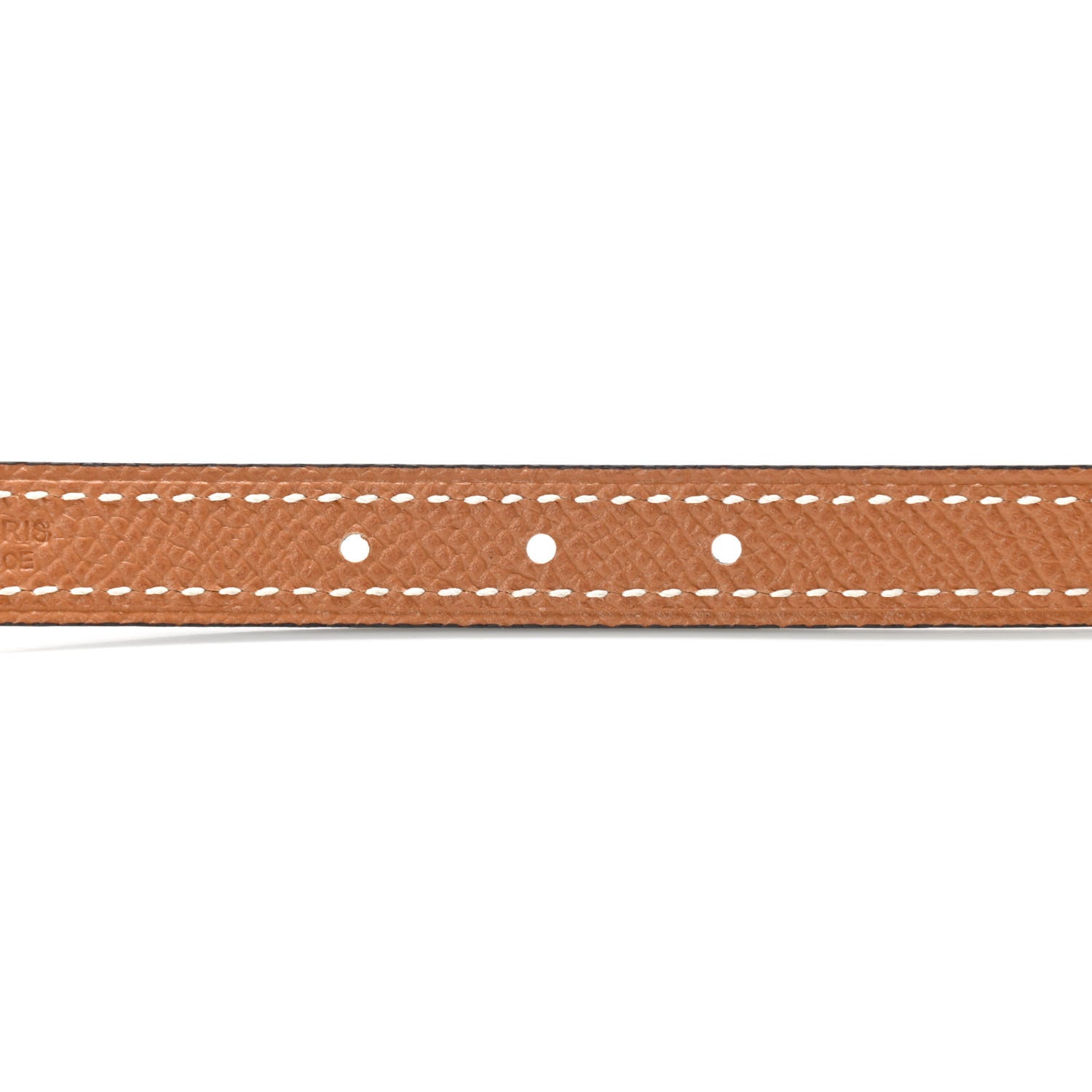 Hermes Swift Epsom 13mm Medaillon Lift Belt 80 Black Gold 3 of 6