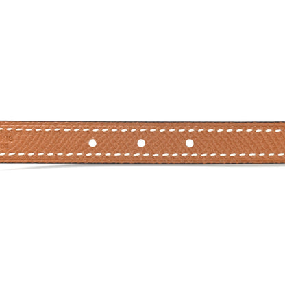 Hermes Swift Epsom 13mm Medaillon Lift Belt 80 Black Gold 3 of 6