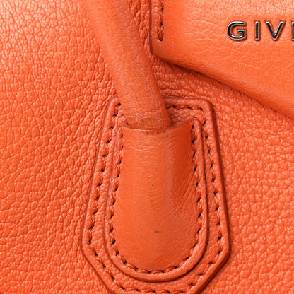 Givenchy Sugar Goatskin Mini Antigona Orange 9 of 15