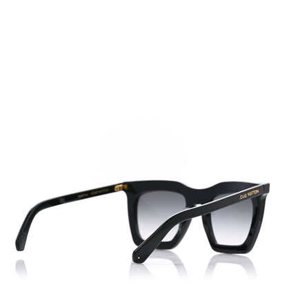Louis Vuitton Acetate La Grande Bellezza Sunglasses Z1217W Black 4 of 10
