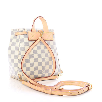 Louis Vuitton Damier Azur Sperone BB Backpack 2 of 6