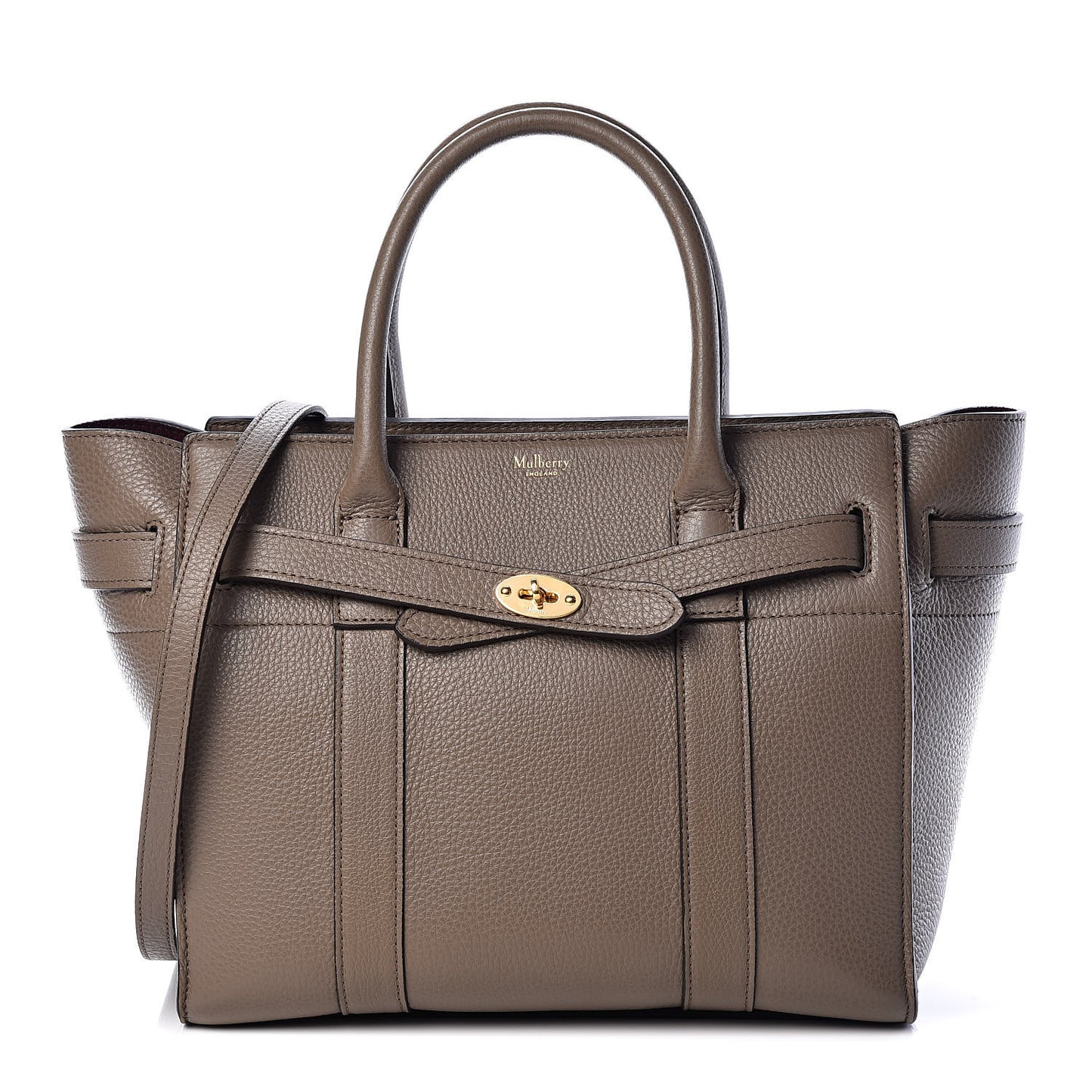 Classic Grain Small Bayswater Zip Tote Clay