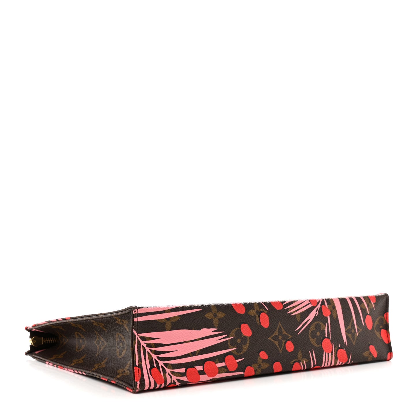 Monogram Jungle Dots Toiletry Pouch 26 Sugar Pink Poppy