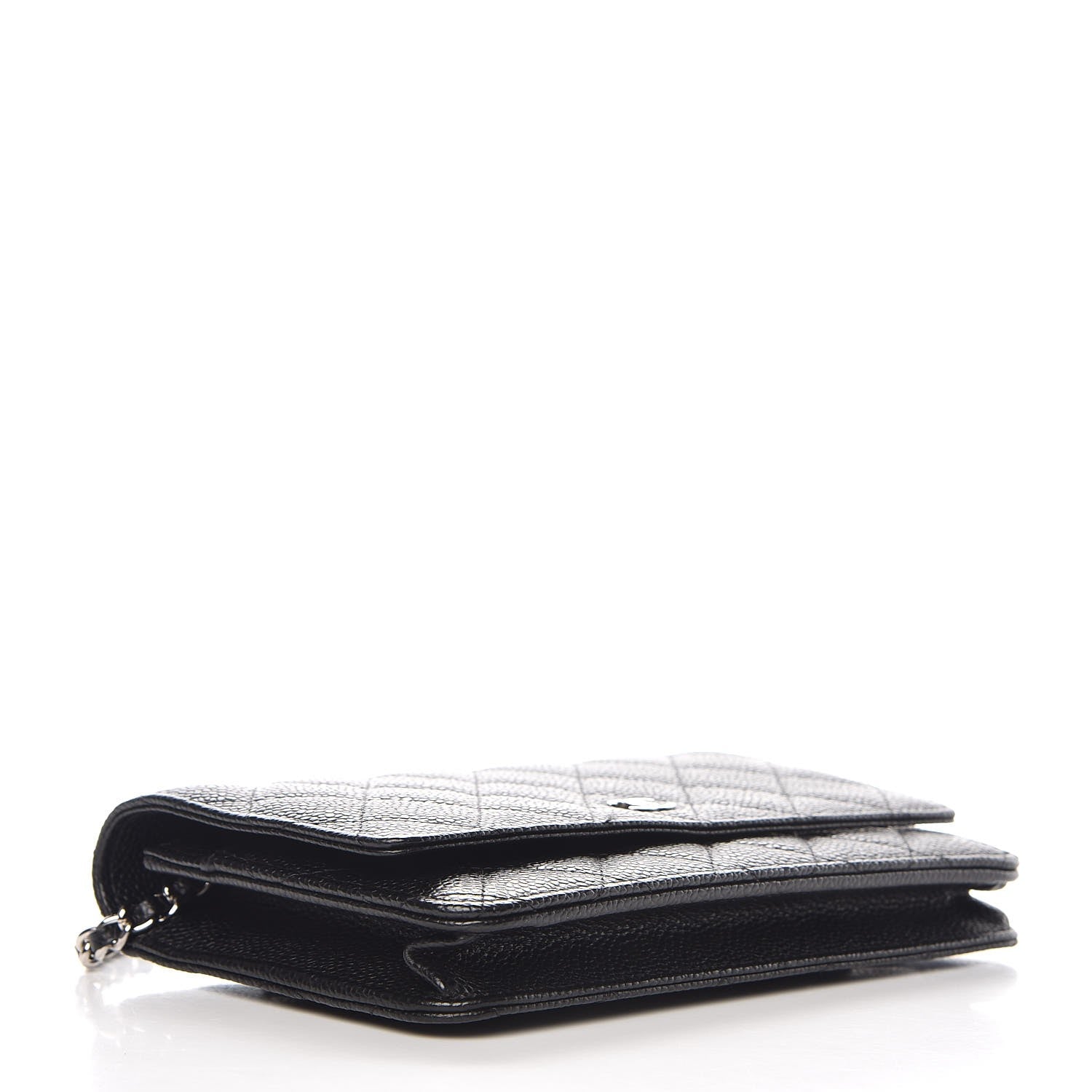 Chanel Caviar Quilted Wallet On Chain WOC Black 4 of 8