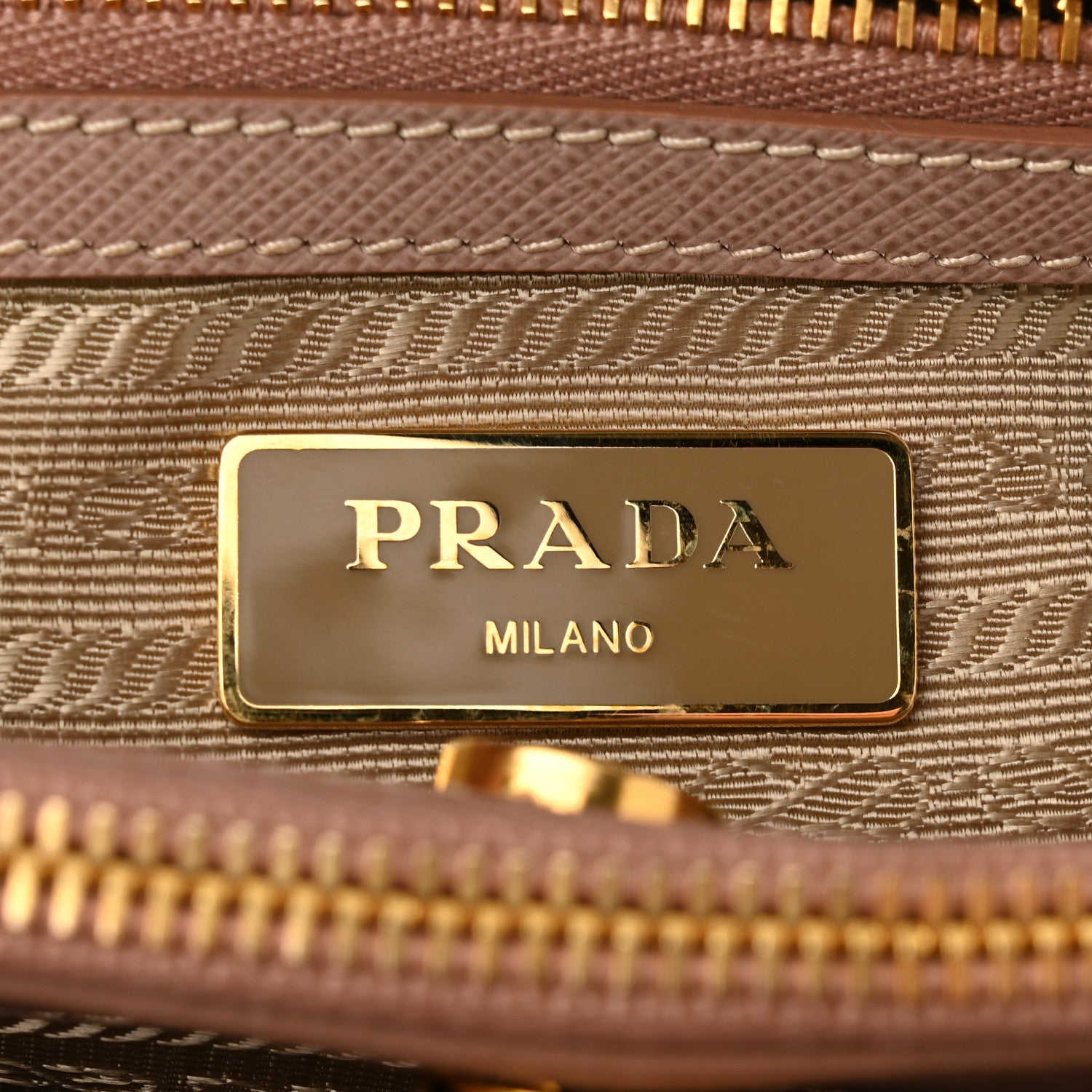 Prada Saffiano Medium Galleria Double Zip Tote Cammeo 7 of 12