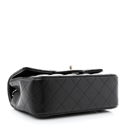 Chanel Caviar Quilted Mini Rectangular Flap Black 4 of 11