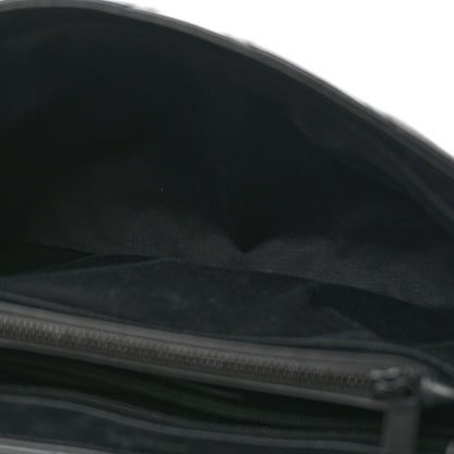 Saint Laurent Calfskin Y Quilted Monogram Monochrome Large Loulou Chain Satchel Black 5 of 14