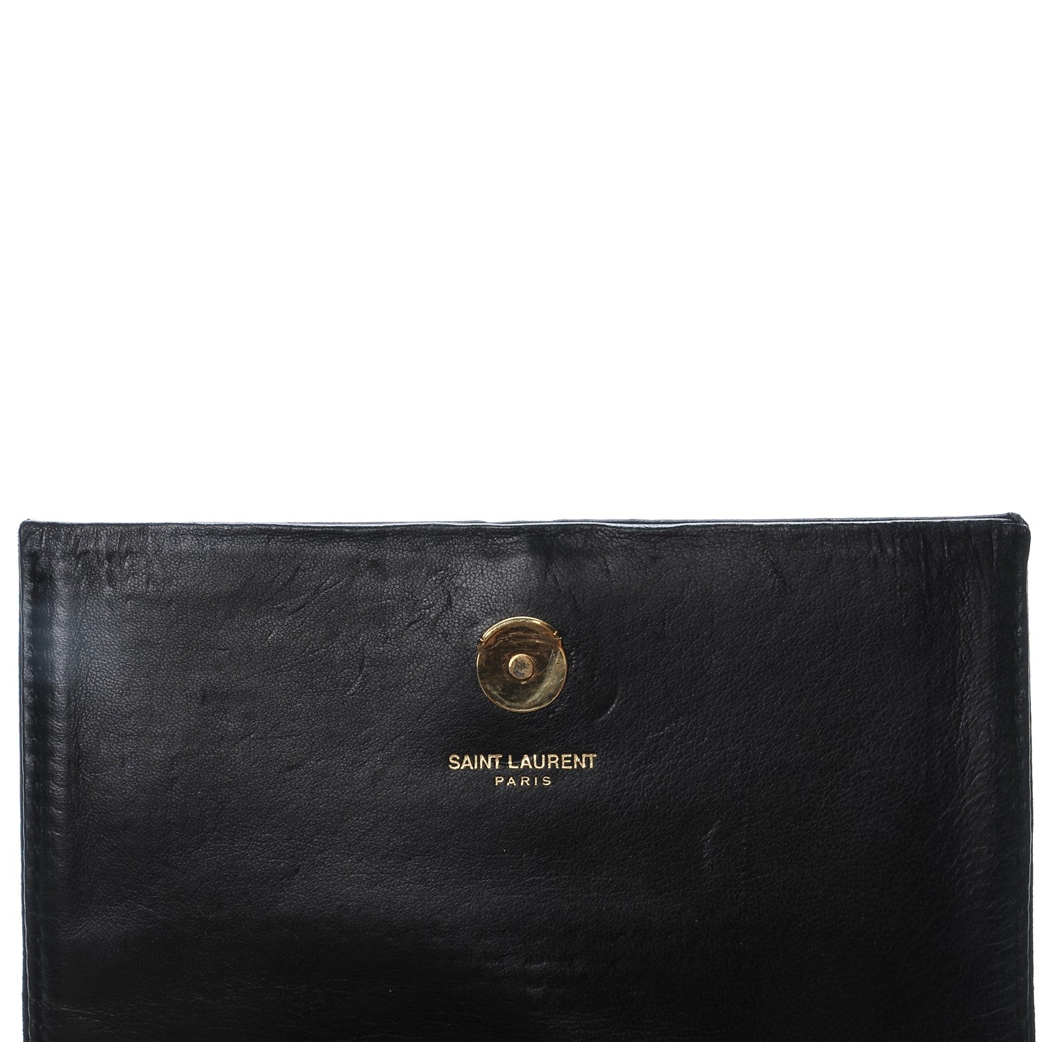 Saint Laurent Sequin Small Classic Monogram Kate Tassel Satchel Black 7 of 7