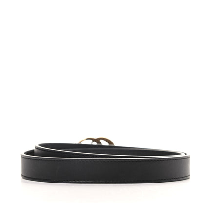 Gucci Calfskin Double G 20mm Belt 85 34 Black 2 of 5