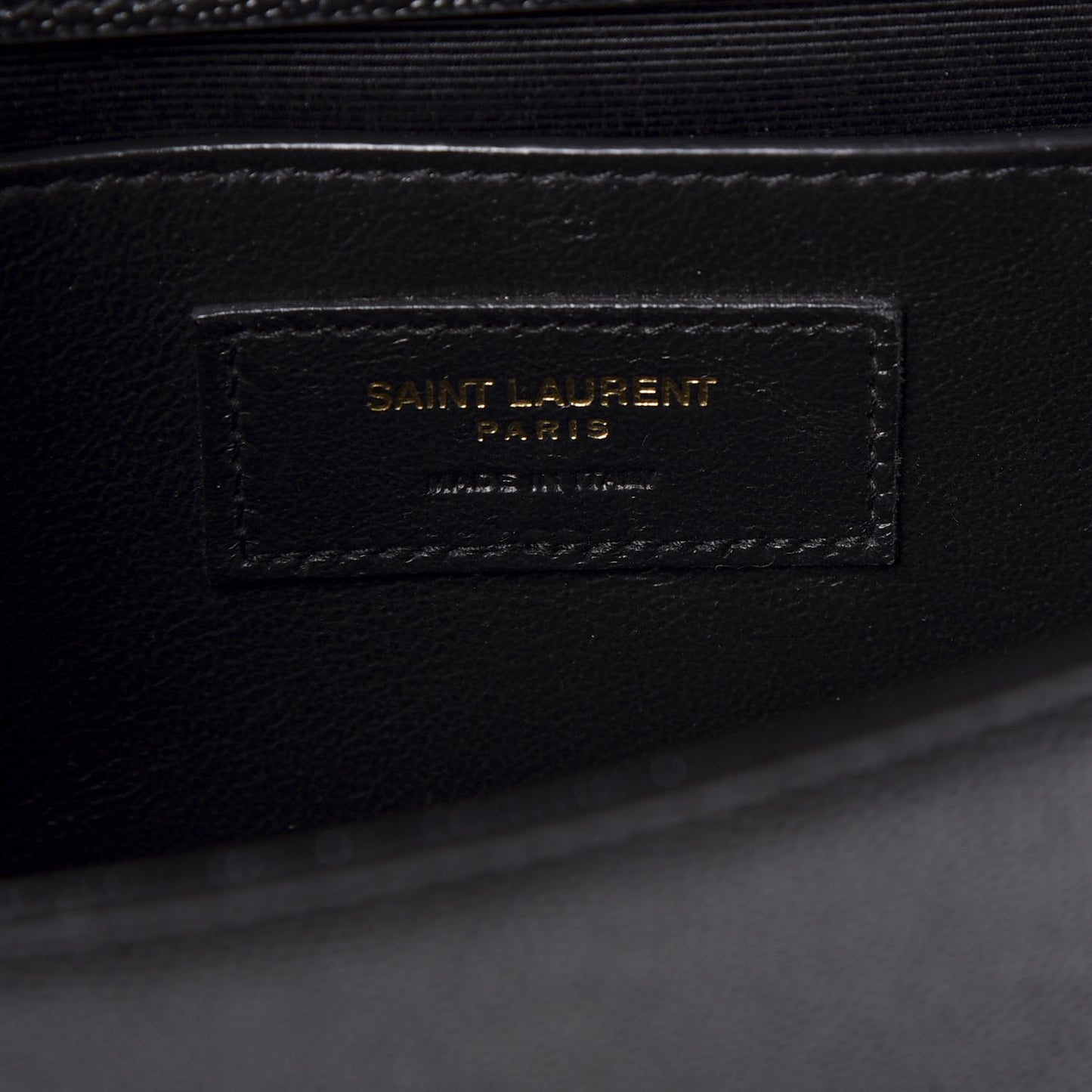 Grain De Poudre Small Monogram Kate Satchel Black