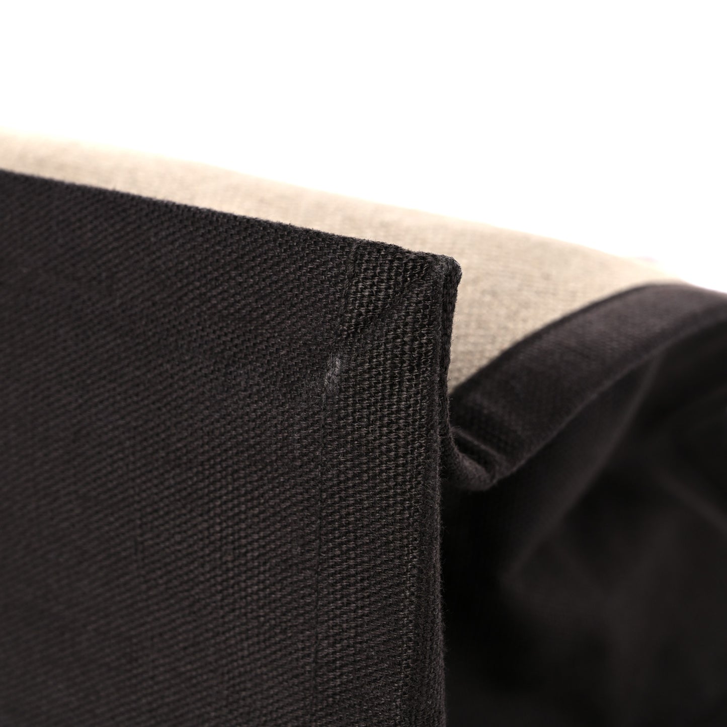 Linen Calfskin Rive Gauche Tote Natural