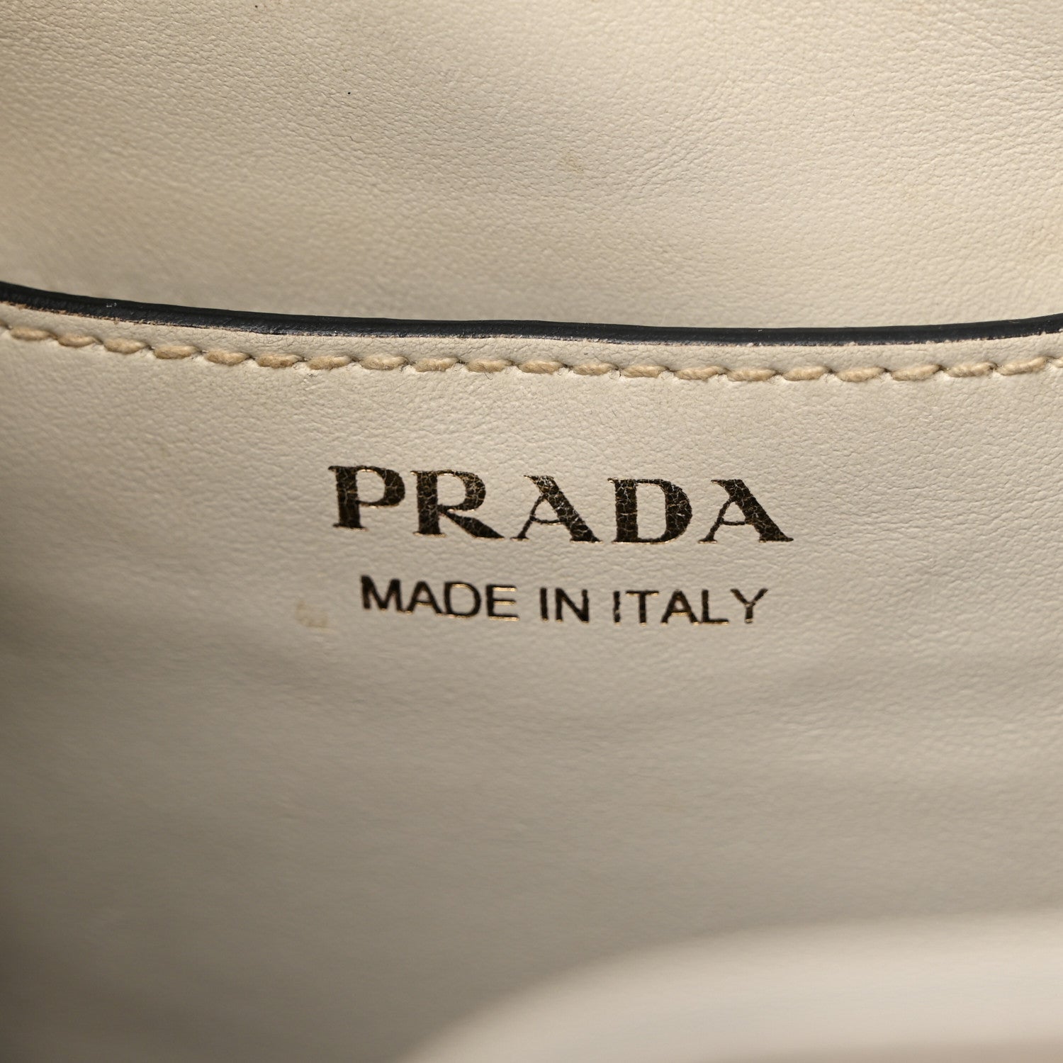 Prada Saffiano Bucket Bag White 6 of 16
