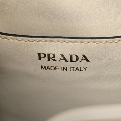Prada Saffiano Bucket Bag White 6 of 16