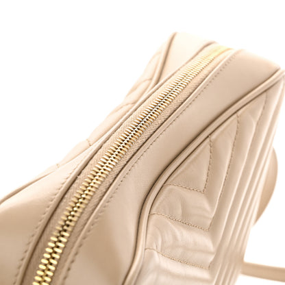 Saint Laurent Calfskin Matelasse Monogram Lou Camera Bag Nude Powder 15 of 18
