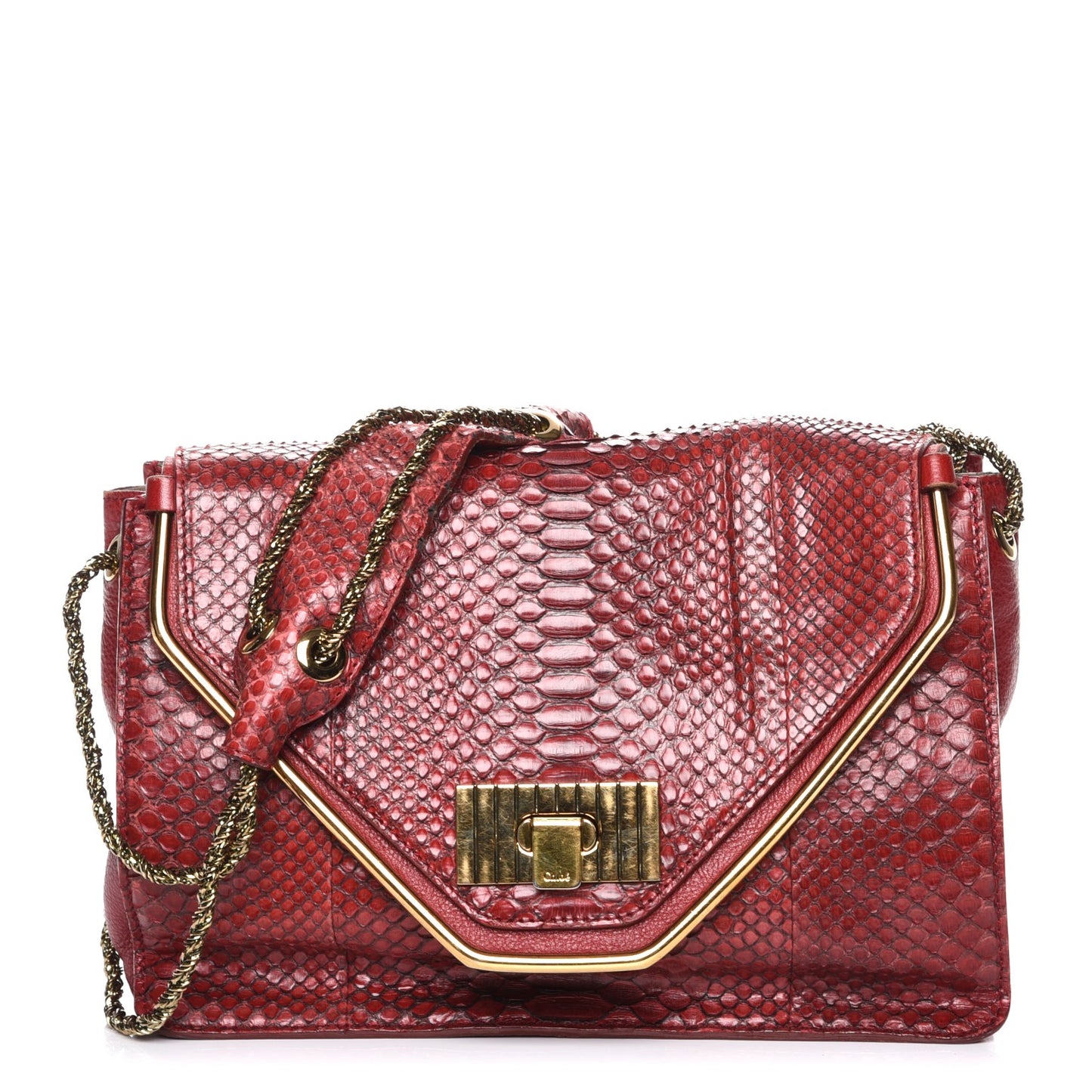 Python Sally Flap Bag Red