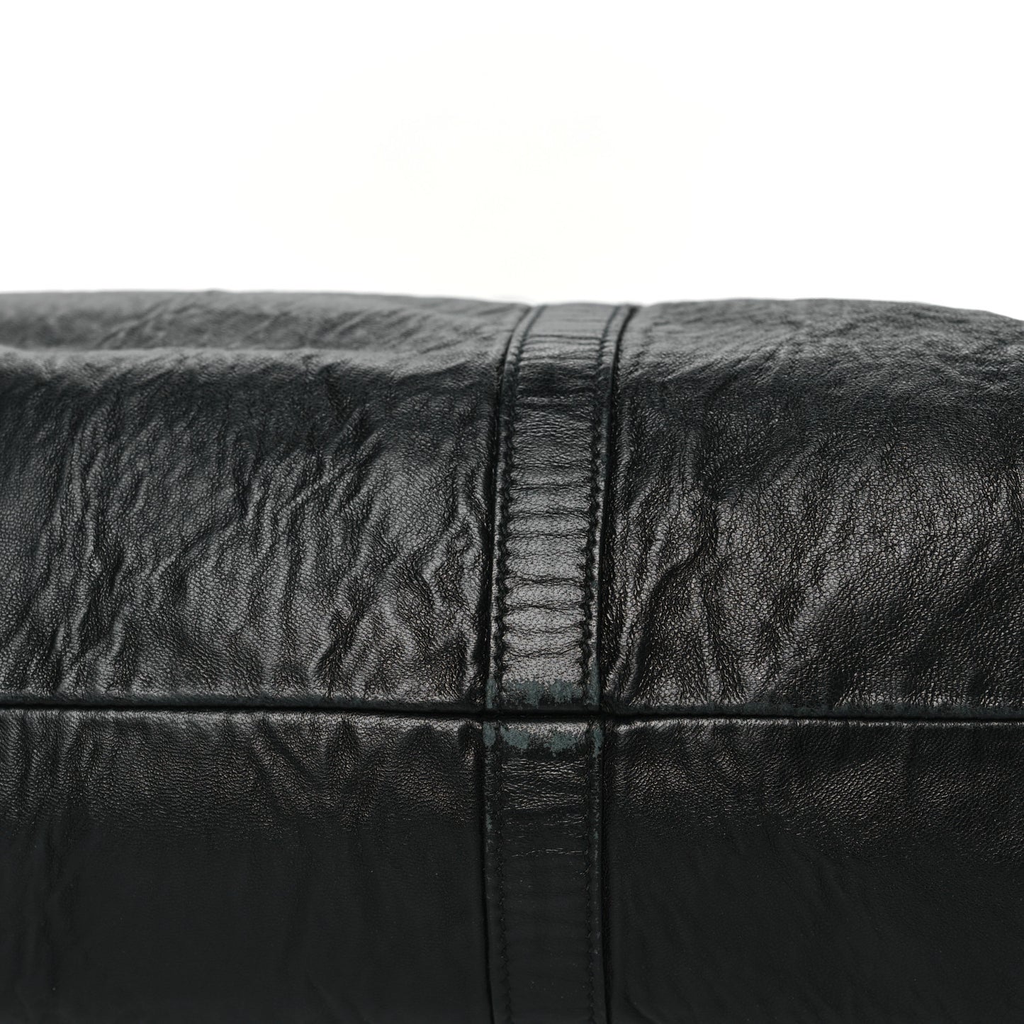 Nappa Antique Tote Black