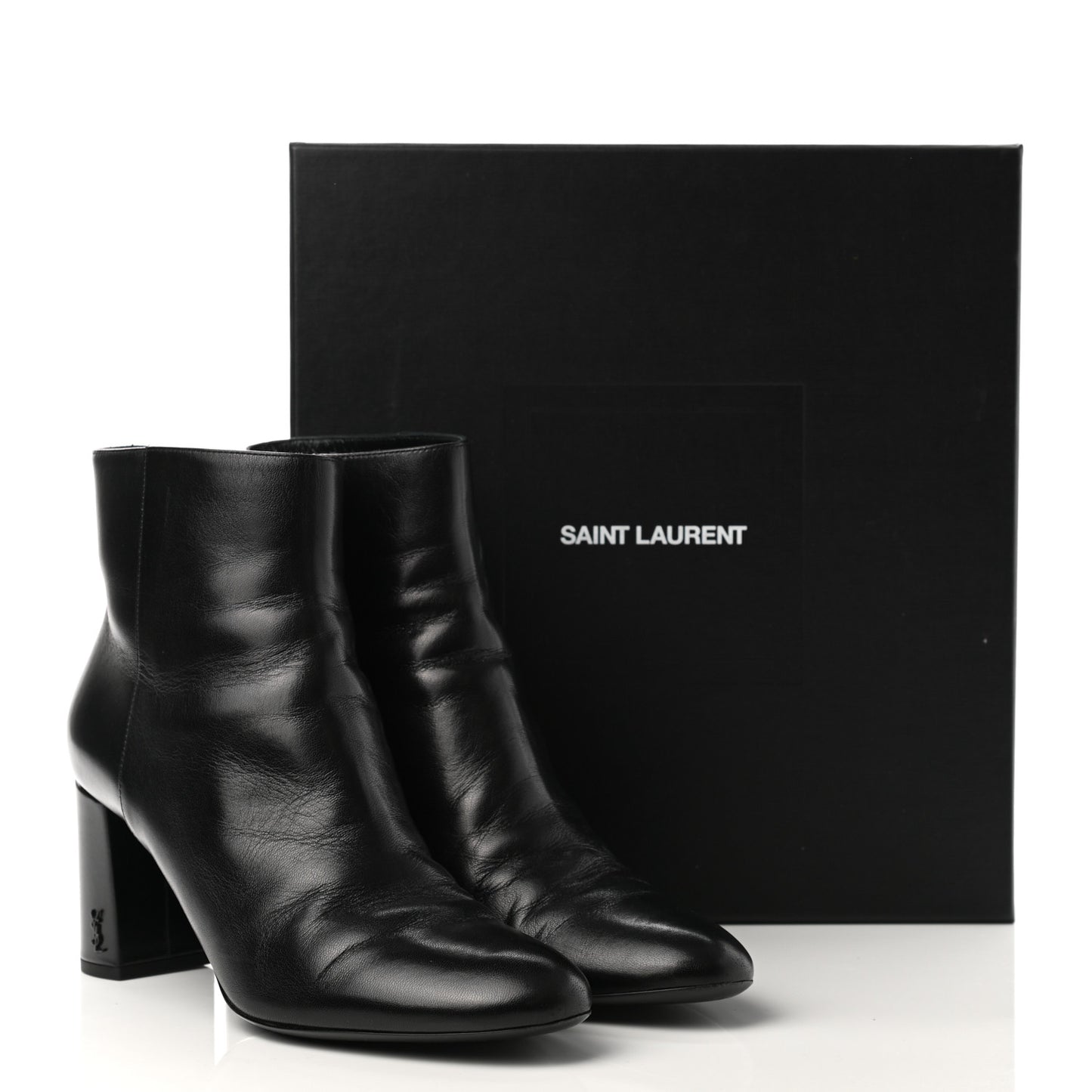 Nappa Vendome Loulou Ankle Zip Boot 40.5 Black