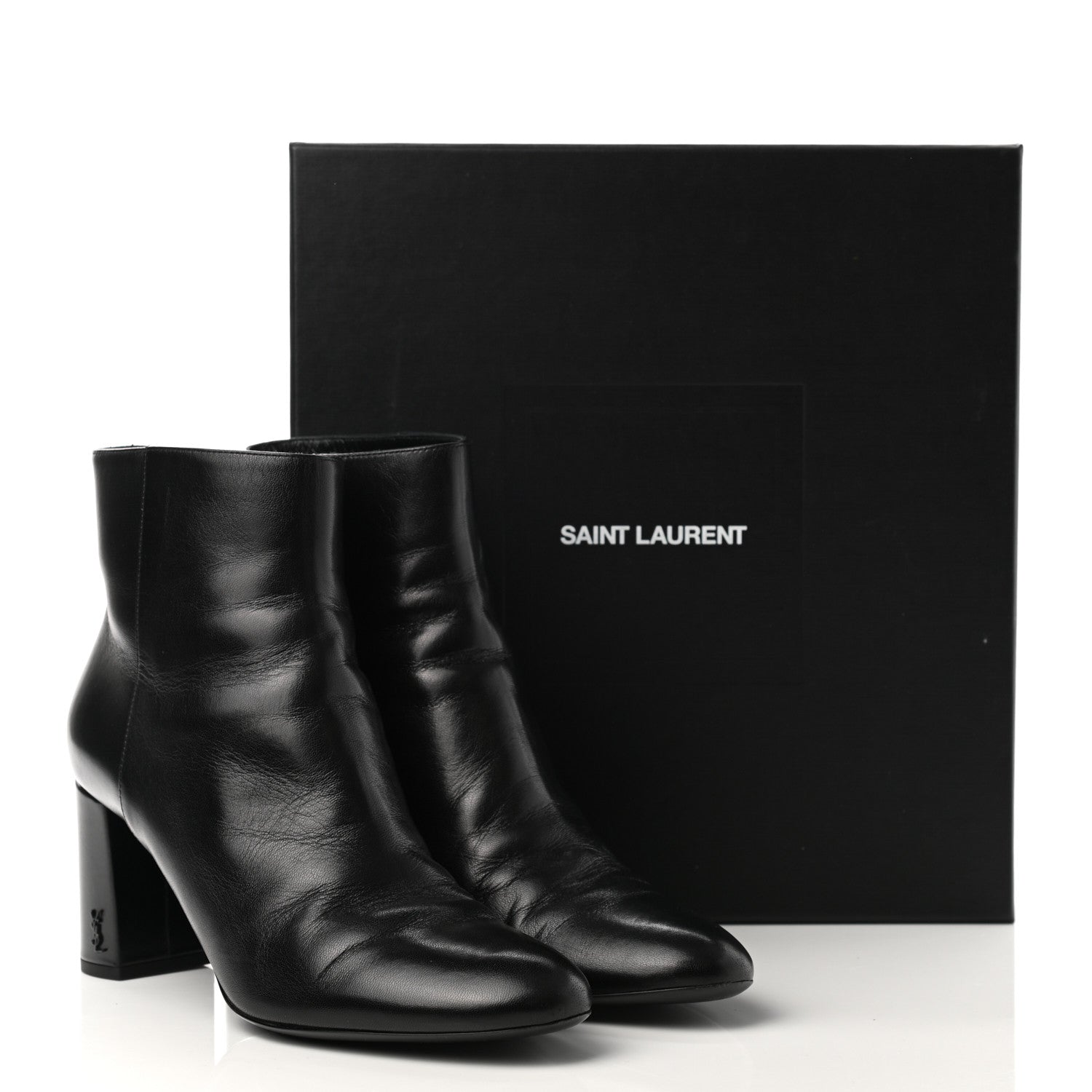 Saint Laurent Nappa Vendome Loulou Ankle Zip Boot 40.5 Black 13 of 13
