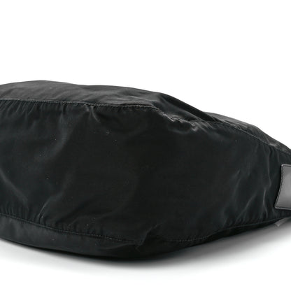 Prada Nylon Flat Messenger Bag Black 9 of 11