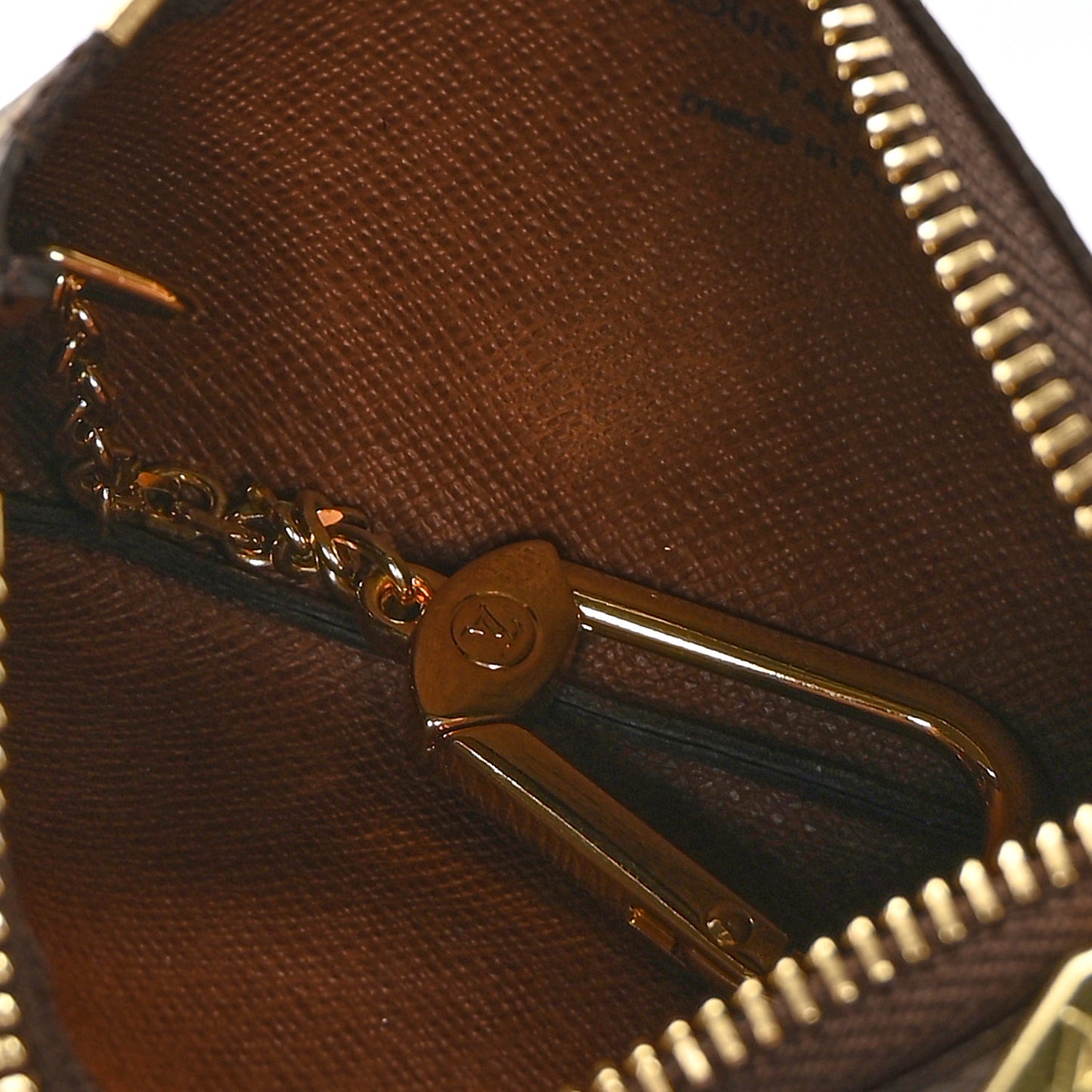 Monogram Key Pouch