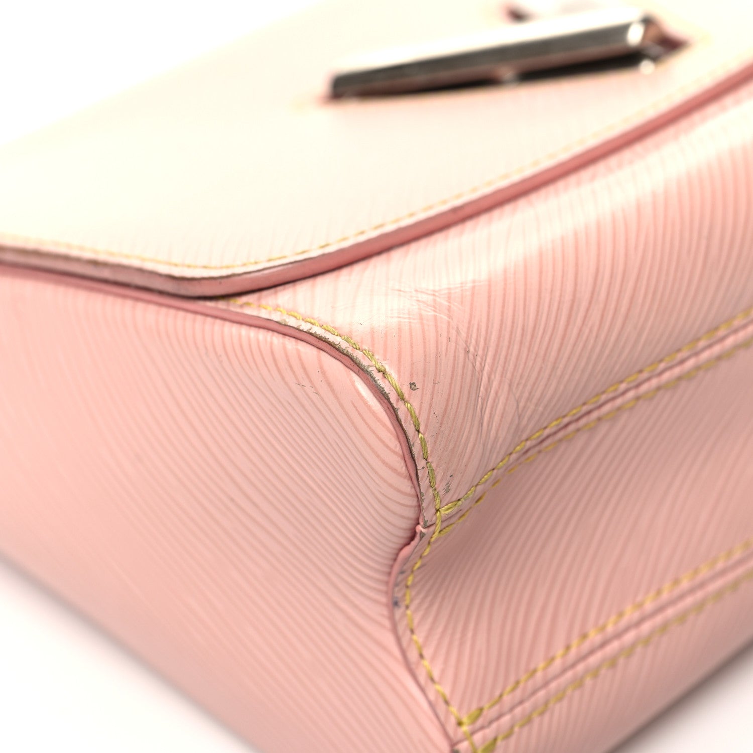 Louis Vuitton Epi Twist Shoulder Bag MM Rose Ballerine 9 of 18