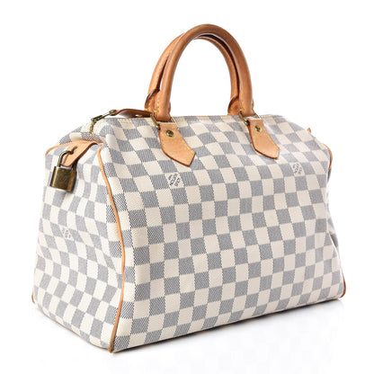 Louis Vuitton Damier Azur Speedy 30 3 of 14