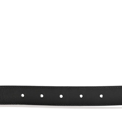 Gucci Moon Calfskin Torchon Double G 25mm Belt 80 32 Black 5 of 6