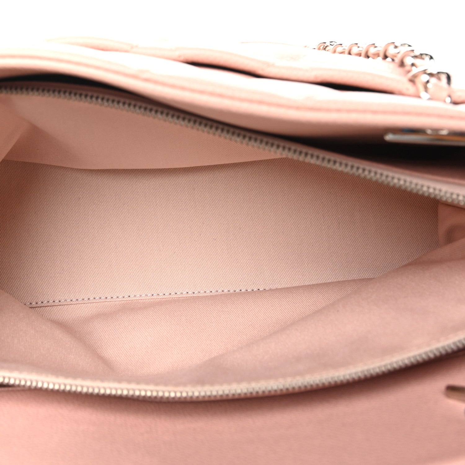 Chanel Caviar Quilted Timeless CC Soft Tote Light Pink 6 of 11