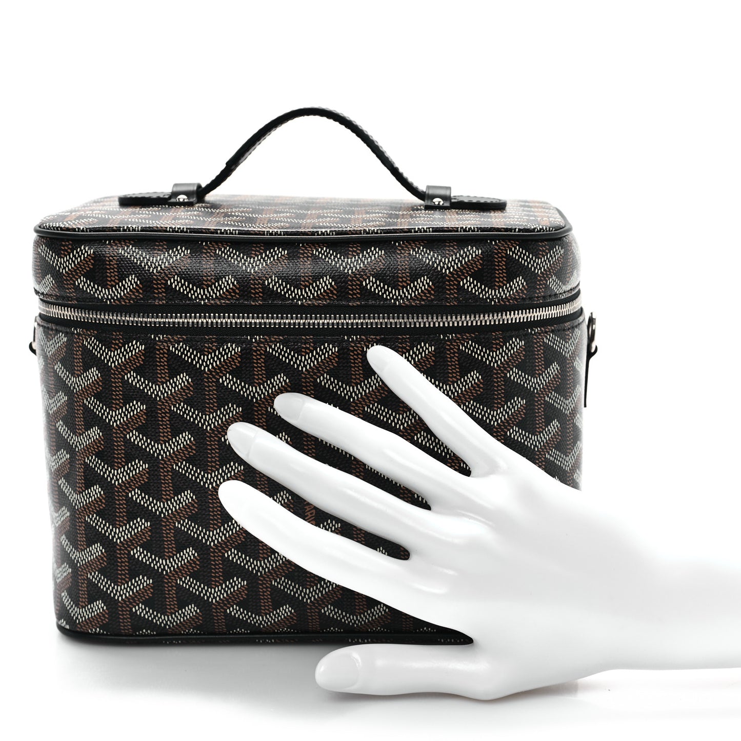 Goyardine Muse Vanity Case Black