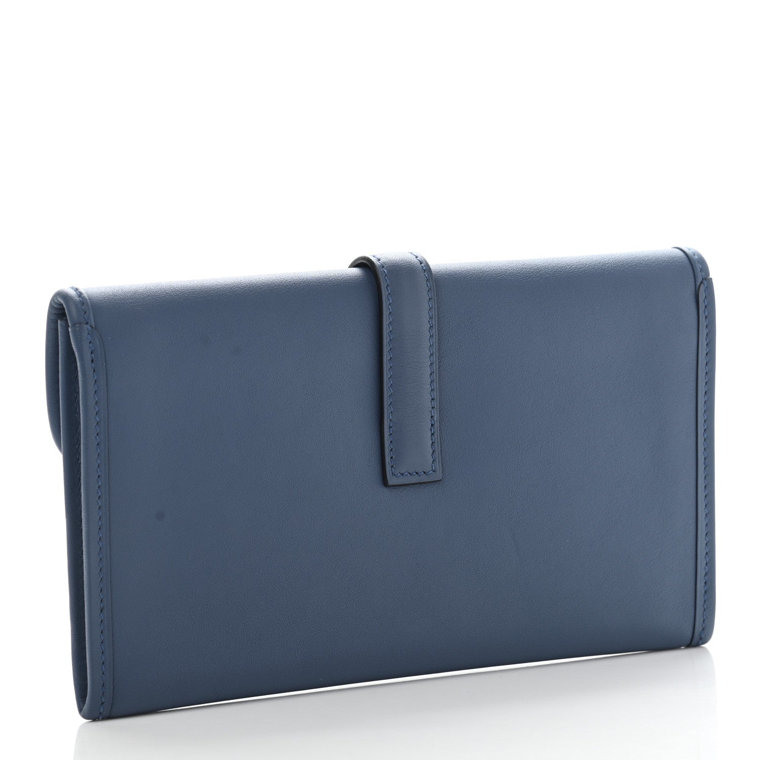 Hermes Swift Jige Duo Clutch Bleu Agate 3 of 12