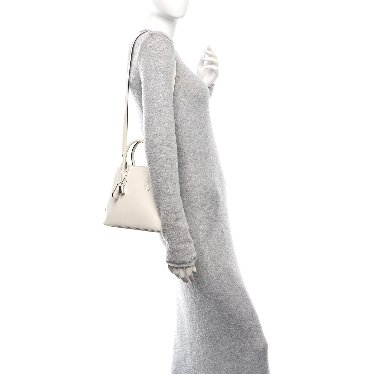 Hermes Evercolor Verso 1923 Bolide 25 White Sesame 3 of 10