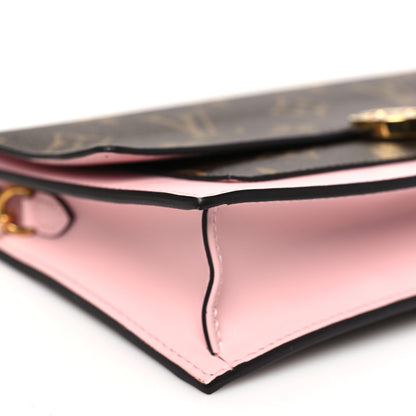 Louis Vuitton Monogram Flore Chain Wallet Rose Ballerine 8 of 10