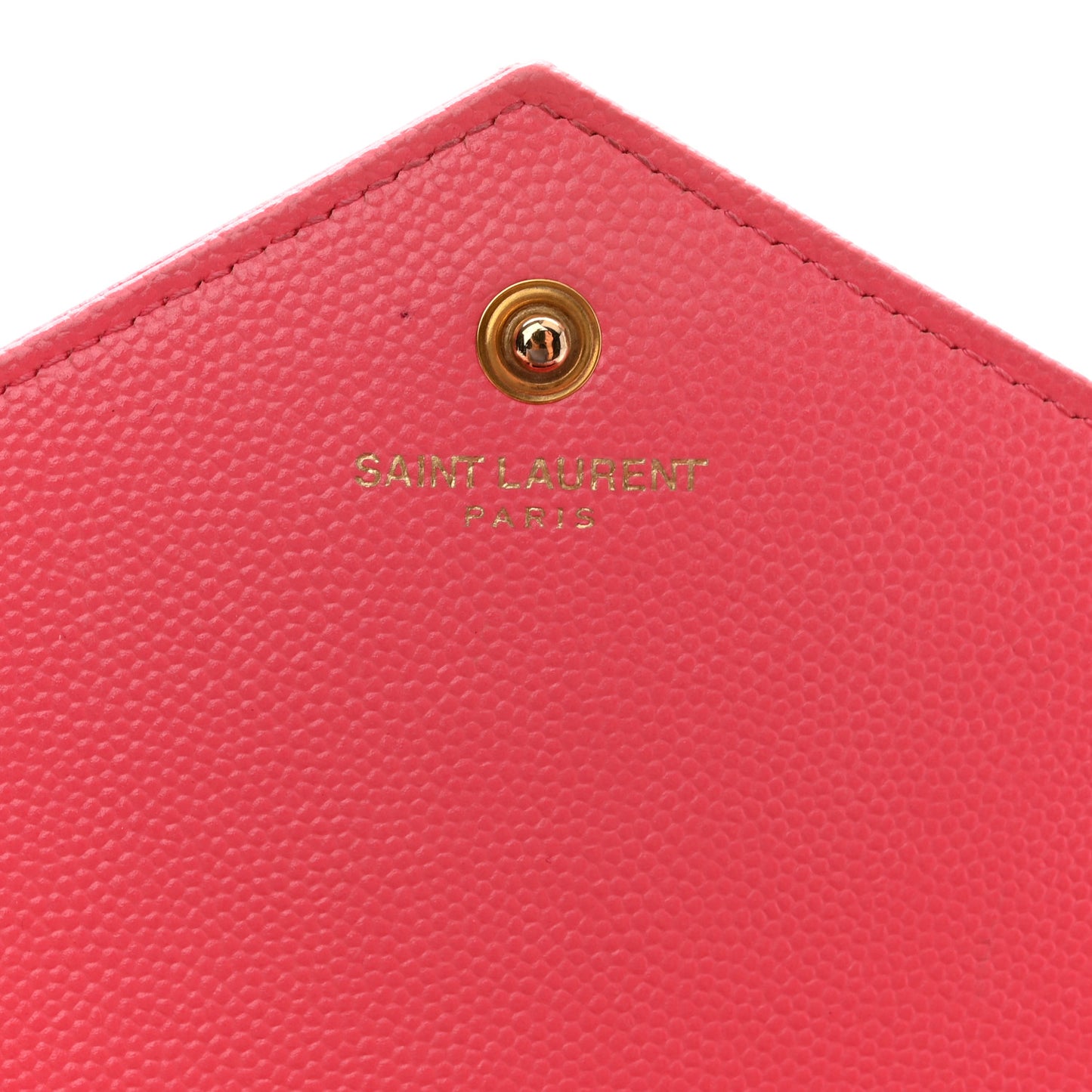 Grain De Poudre Matelasse Chevron Monogram Chain Wallet Rose Clair
