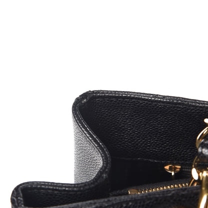 Chanel Caviar Quilted Grand Shopping Tote GST Black 12 of 13