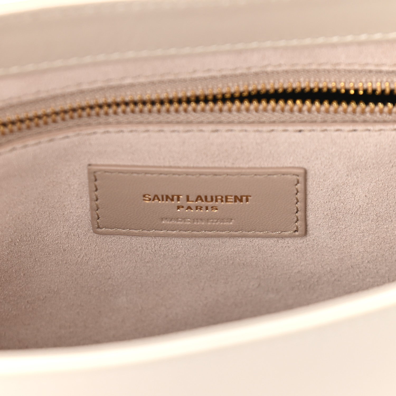Saint Laurent Smooth Calfskin Le 5 A 7 Hobo Blanc Vintage 6 of 9