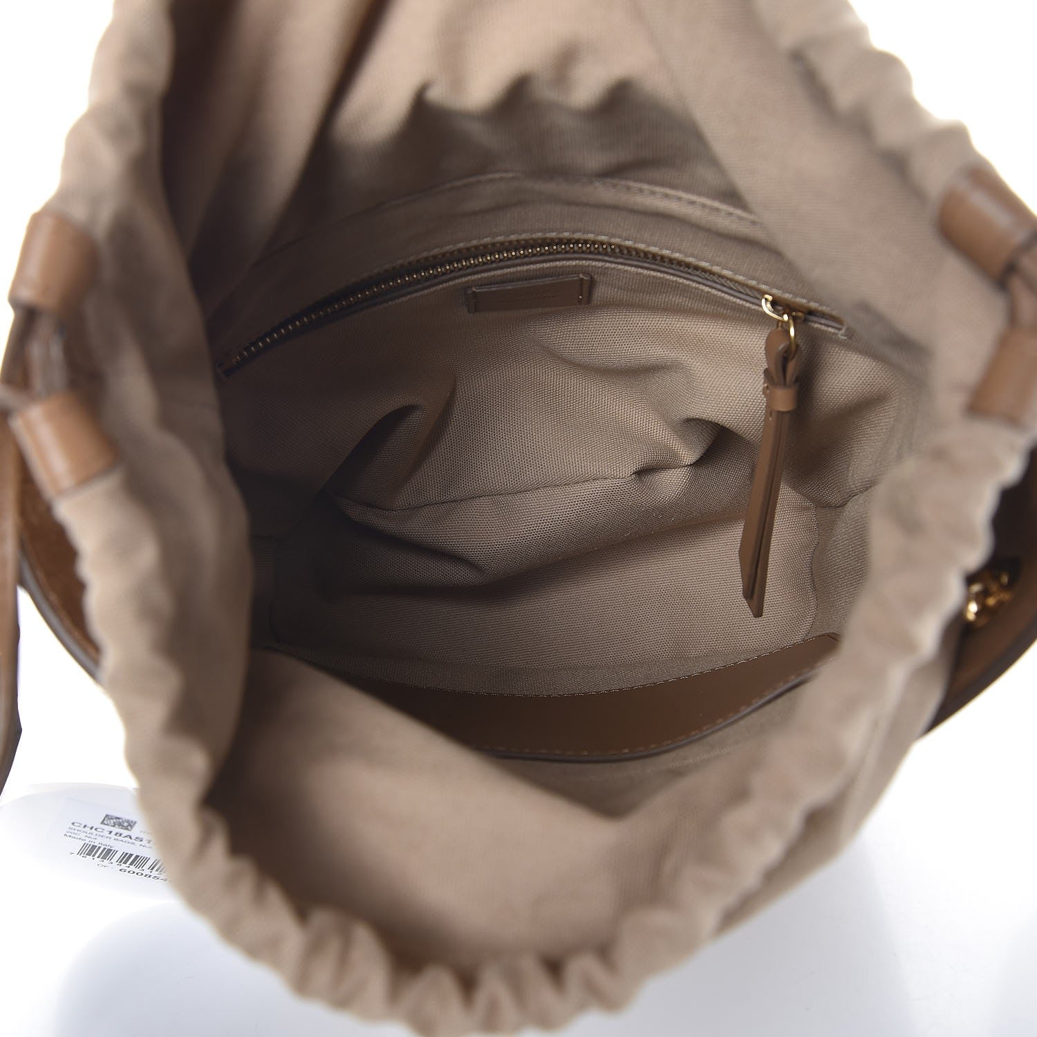 Chloe Smooth Calfskin Small Roy Bucket Bag Nut 7 of 12
