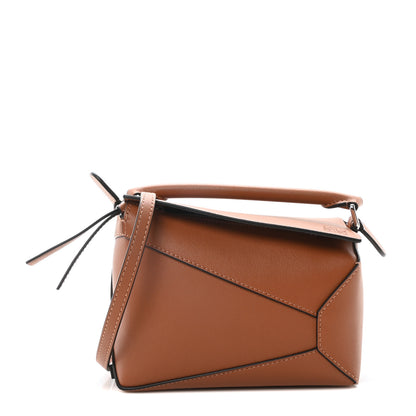 Loewe Calfskin Mini Puzzle Edge Bag Tan 1 of 9