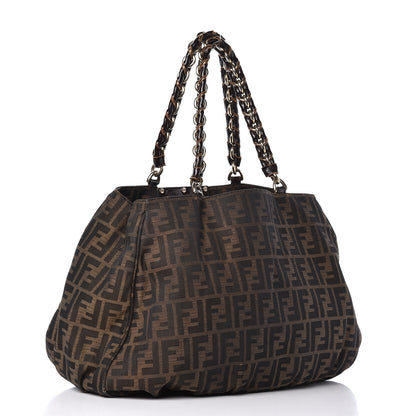 Fendi Zucca Mia Tote Tobacco 3 of 9