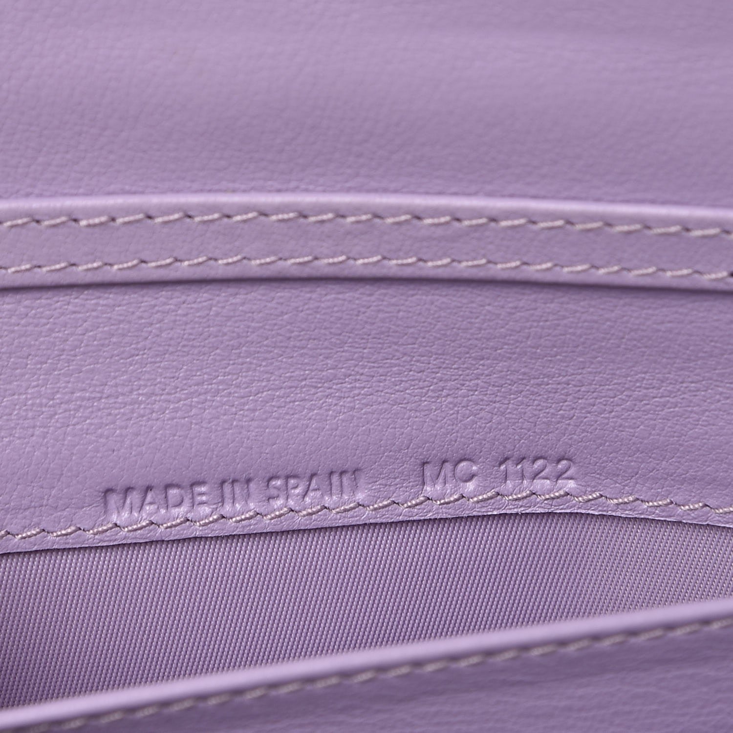 Christian Dior Patent Cannage Rendez-vous Chain Wallet Purple 7 of 8