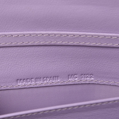 Christian Dior Patent Cannage Rendez-vous Chain Wallet Purple 7 of 8