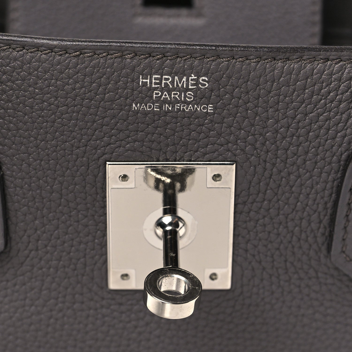 Hermes Togo Birkin 30 Etain 6 of 10