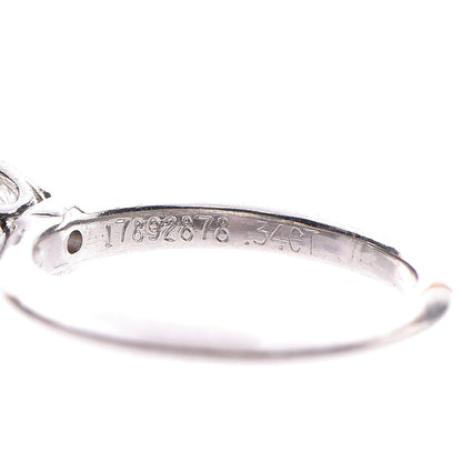 Tiffany Platinum Diamond .34ct Solitaire Ring 48 4.5 7 of 7