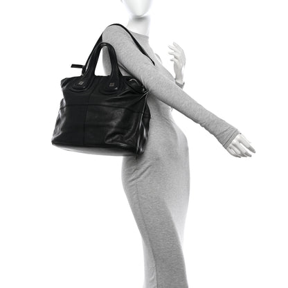 Givenchy Waxy Grained Calfskin Medium Nightingale Black 2 of 18