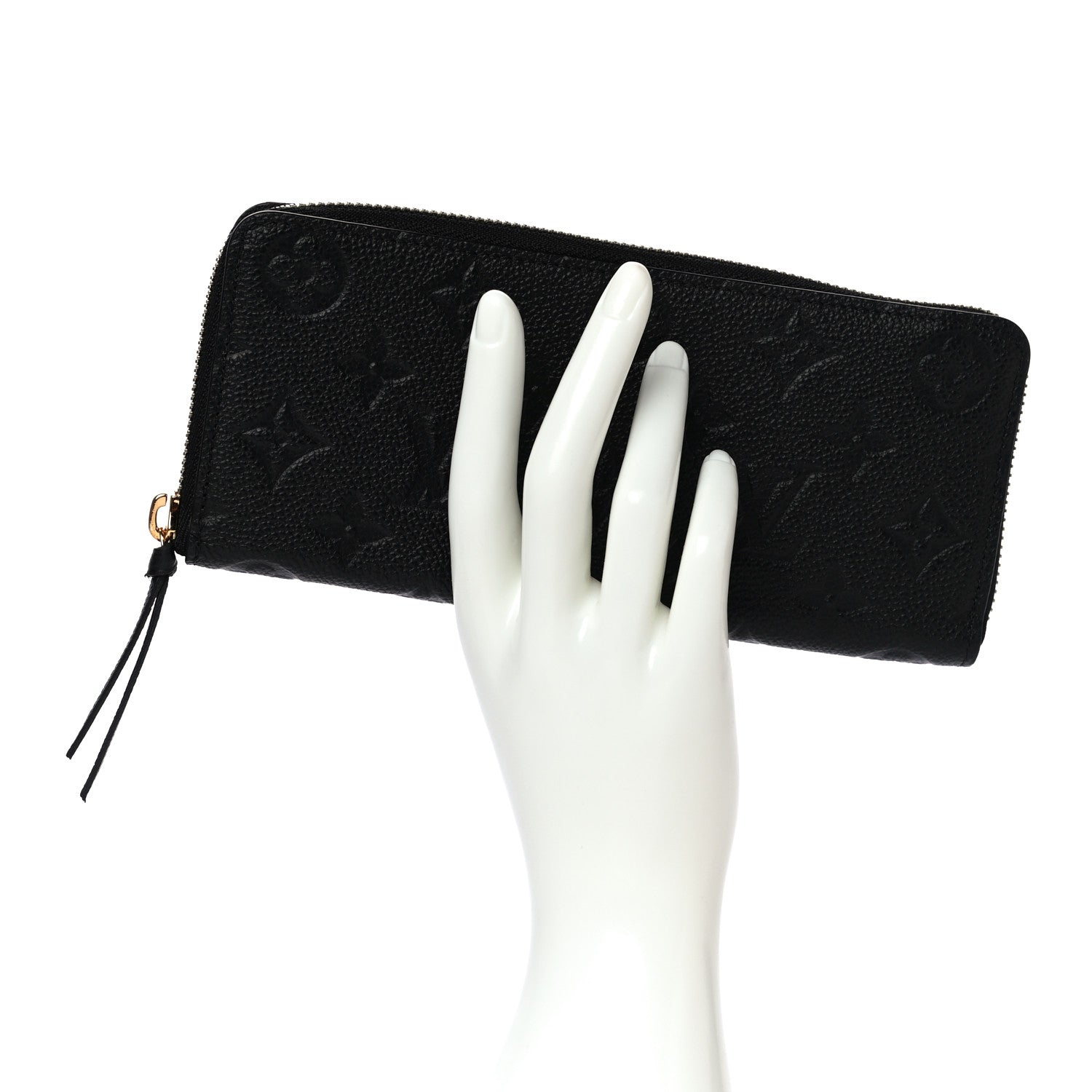 Louis Vuitton Empreinte Clemence Wallet Black 2 of 12