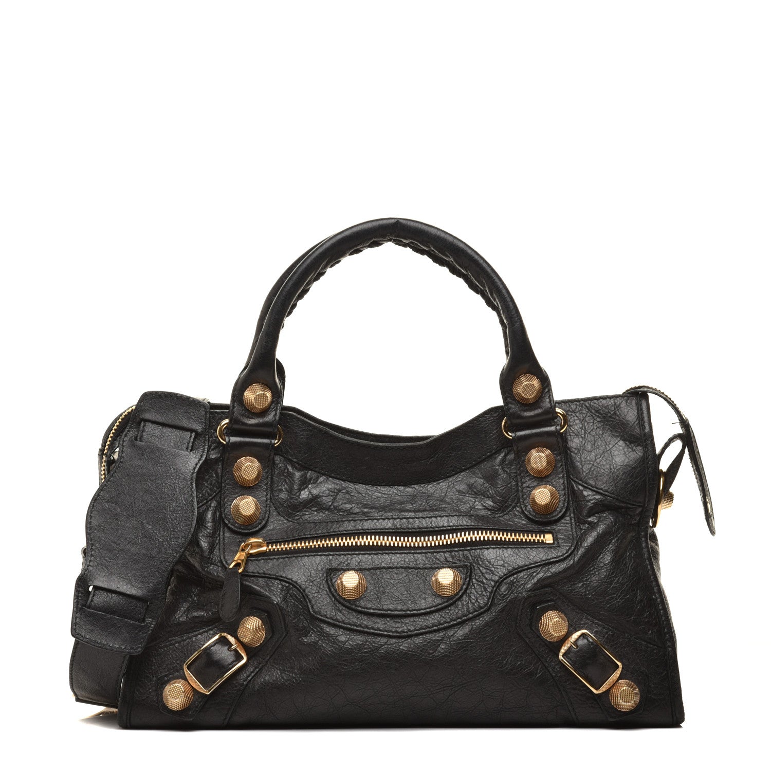 Balenciaga Agneau Giant 21 Gold Hardware City Black 1 of 10