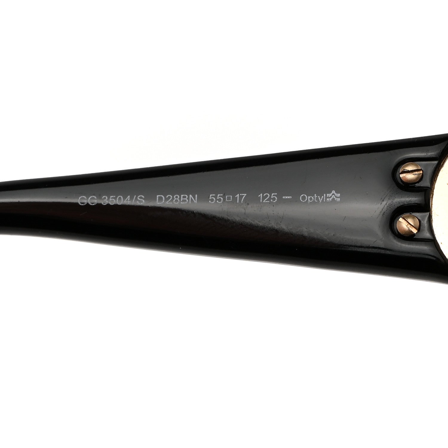 Gucci Acetate Crystal GG Sunglasses GG3578/S Black 6 of 7