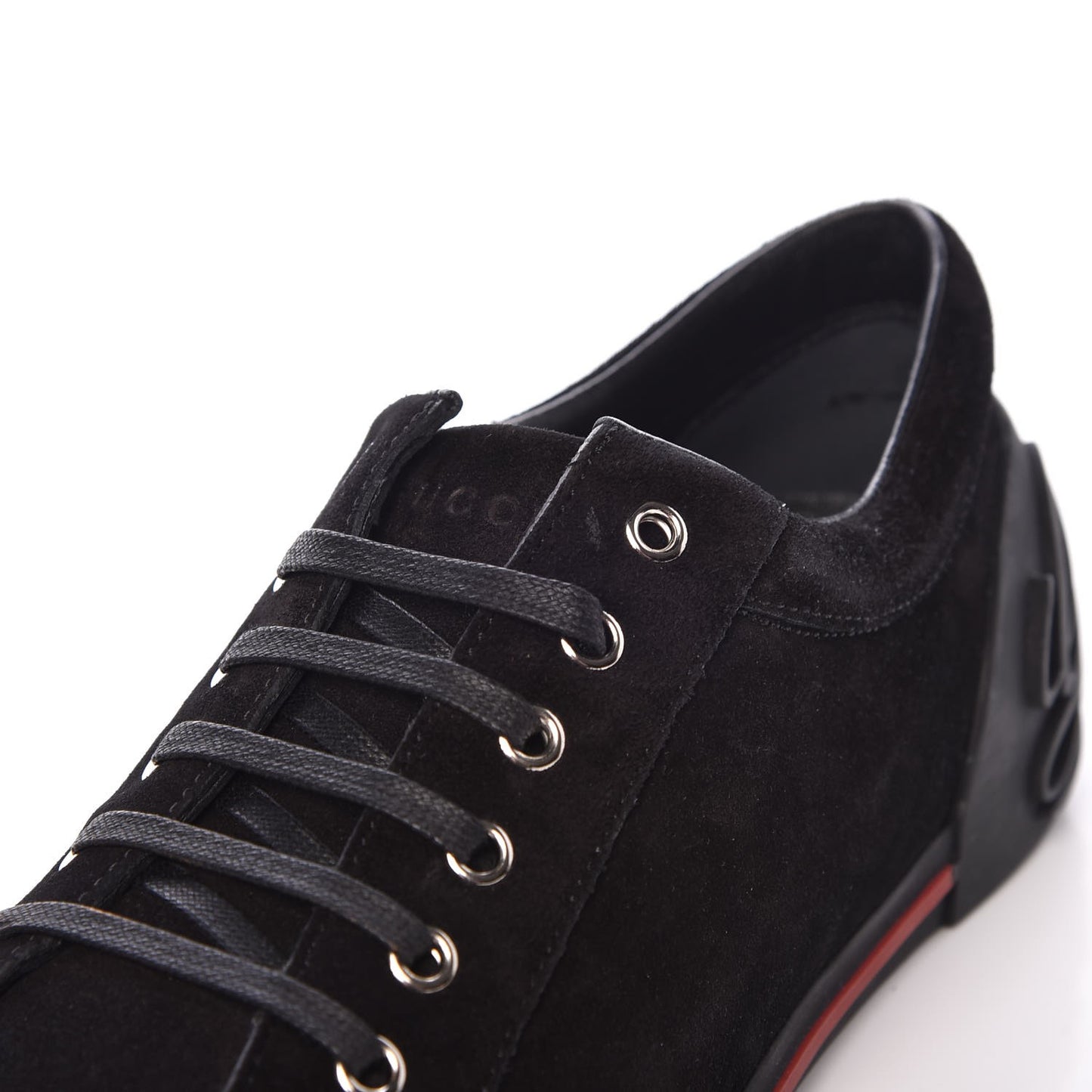 Softy Tek Suede Womens Low Top Sneakers 39.5 Black